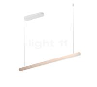 Occhio Mito Volo 100 Fix Up Room, lámpara de suspensión LED, cabezal dorado mate/florón blanco mate - 2.700-4.000 K - DALI