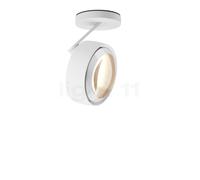 Occhio Più Alto 3d Volt C80, foco LED, cabeza blanco mate/florón blanco mate/cubierta blanco - 3.000 K