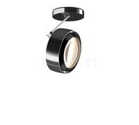 Occhio Più Alto 3d Volt C80, foco LED, cabeza cromo brillo/florón cromo brillo/cubierta negro - 2.700 K