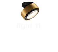 Occhio Più Alto Volt S100, lámpara de techo LED, cabeza bronce/florón negro mate/cubierta negro - 3.000 K