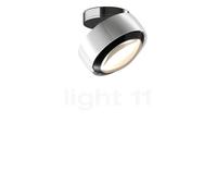 Occhio Più Alto Volt S40, lámpara de techo LED, cabeza blanco brillo/florón blanco brillo/cubierta negro - 2.700 K