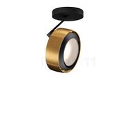 Occhio Più R Alto 3d Volt B, foco LED, cabeza bronce/florón negro mate/cubierta negro mate - 2.700 K