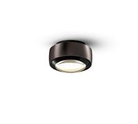 Occhio Più R Alto V Volt B, lámpara de techo LED, cabeza phantom/florón negro mate/cubierta negro mate - 2.700 K