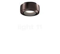 Occhio Più R Alto V Volt S80, lámpara de techo LED, cabeza phantom/florón negro mate/cubierta phantom - 2.700 K