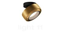 Occhio Più R Alto Volt S40, lámpara de techo LED, cabeza bronce/florón negro mate/cubierta bronce - 3.000 K