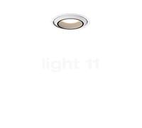 Occhio Più R Piano V Edge Volt S100, foco empotrable LED, cabeza blanco mate/cubierta blanco mate - 3.000 K