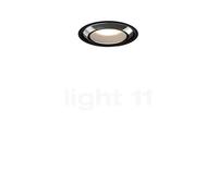 Occhio Più R Piano V Edge Volt S60, foco empotrable LED, cabeza cromo brillo/cubierta negro mate - 3.000 K