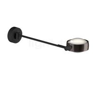 Occhio Sento Letto 40 Up D, lámpara de pared LED izquierda, cabeza phantom/cuerpo negro mate/soporte negro mate - 2.700 K - Occhio Air