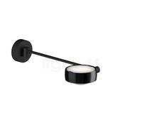 Occhio Sento Letto 40 Up E, lámpara de pared LED derecha, cabeza black phantom/cuerpo negro mate/soporte negro mate - 2.700 K