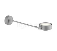 Occhio Sento Letto 40 Up E, lámpara de pared LED izquierda, cabezal cromo mate/cuerpo cromo mate/soporte cromo mate - 2.700 K - Occhio Air
