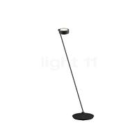 Occhio Sento Lettura 125 D, lámpara de pie LED derecha, cabeza negra mate/cuerpo negro mate - 2.700 K - Occhio Air