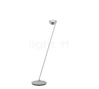 Occhio Sento Lettura 125 D, lámpara de pie LED izquierda, cabeza cromo mate/cuerpo cromo mate - 3.000 K - Occhio Air