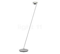 Occhio Sento Lettura 160 D, lámpara de pie LED izquierda, cabeza cromo mate/cuerpo cromo mate - 2.700 K - Occhio Air