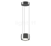 Occhio Sento Sospeso Fix Up D, lámpara de suspensión LED, cabeza cromo brillo/florón cromo brillo - 2.700 K