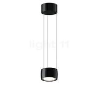 Occhio Sento Sospeso Var Up D, lámpara de suspensión LED, black phantom - 3.000 K