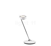 Occhio Sento Tavolo 60 D, lámpara de sobremesa LED derecha, cabeza blanco brillo/cuerpo cromo brillo - 2.700 K - Occhio Air