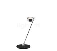 Occhio Sento Tavolo 60 D, lámpara de sobremesa LED izquierda, cabeza cromo brillo/cuerpo cromo brillo - 2.700 K - Occhio Air