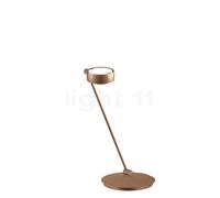 Occhio Sento Tavolo 60 E, lámpara de sobremesa LED derecha, cabeza sabbia intenso/cuerpo sabbia intenso - 2.700 K - Occhio Air