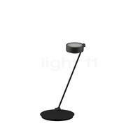 Occhio Sento Tavolo 60 E, lámpara de sobremesa LED izquierda, cabeza negro mate/cuerpo negro mate - 2.700 K - Occhio Air