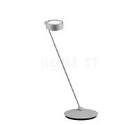 Occhio Sento Tavolo 80 E, lámpara de sobremesa LED derecha, cabeza cromo mate/cuerpo cromo mate - 3.000 K