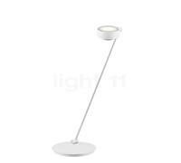 Occhio Sento Tavolo 80 E, lámpara de sobremesa LED izquierda, cabeza blanco mate/cuerpo blanco mate - 3.000 K - Occhio Air