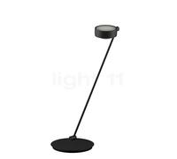 Occhio Sento Tavolo 80 E, lámpara de sobremesa LED izquierda, cabeza negro mate/cuerpo negro mate - 2.700 K - Occhio Air