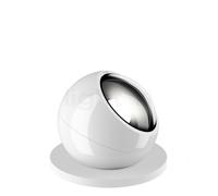 Occhio Sito Basso Volt S40, Focos de suelo LED Outdoor, cabezal blanco brillo/pie blanco mate - 2.700 k