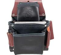 Occidental Leather B5060 Pro Fastener - Mochila portaherramientas, 3 compartimentos, color negro