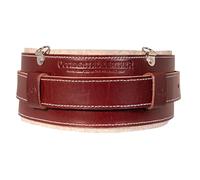 Occidental Leather Stronghold Comfort Belt System - Extra grande, OxyRed, cinturón ancho de 5 pulgadas para más apoyo de la espalda, hebillas y trabillas para cinturón resistentes para minimizar el