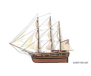 Occre 12006 SHIP MODEL KIT Scale 1:60 Length 735 mm Height 552 mm Width 225 mm Second plank .The tragedy that inspired the universal novel: Moby Dick.
