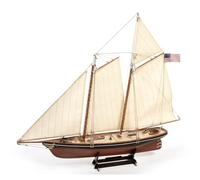 Occre 12014, America 1851 Yacht Model Kit, escala 1:75, 540 x 97 x 460 mm, madera y metal, montaje necesario