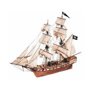 OCCRE Corsair Barco Pirata Modelo De Madera Kit 1:80 Brigg 16 Cañones