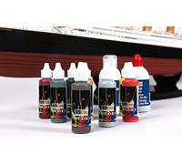 Occre Pack Pinturas, Tinte y Barniz para el barco de madera TITANIC