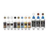 OCCRE Ref.90514-Pack Colores Acrílicos Beagle (12005) - 8x 20ML + 3 x 50 ML