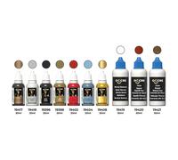 Occre Ref. 90517 - Pack De Colores Acrílicos Candelaria - 7 X 20 Ml + 3 X 50 Ml