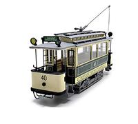 Occre - Tranvía de madera, requiere montaje, representa un tranvía, 1:24, 390 mm x 104 mm x 215 mm, Adulto, Unisex, Niños