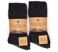 Occulto 6 Pares Calcetines Térmicos Hombre (modelo: Finn) antracita 47-50