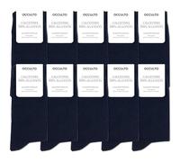 Occulto calcetines 100% algodón hombre pack de 10-20 pares (modelo: Ingo) 10 Pares | Marino 39-42
