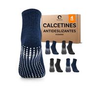 Occulto calcetines antideslizantes para hombre 2-4 pares (modelo: Andi)