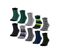 Occulto Calcetines Colores para Niño y Niña 10 pares (modelo: Estilo) Gris Azulado 27-30