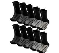 Occulto Calcetines Colorido Mujer 10 Pares (modelo: Laura) gris 35-38