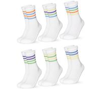 Occulto Calcetines Deportivos Retro para Hombre 6 pares (modelo: Roger) 80s 39-42