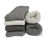 Occulto calcetines invierno 6 pares (modelo: Bille) gris mix 47-50