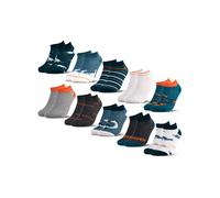 Occulto Calcetines 'Motivo' gris moteado / naranja / negro / blanco 31-34 gris moteado / naranja / negro / blanco