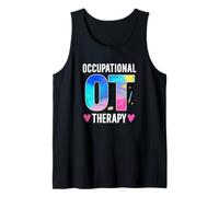 Occupational Therapy OT Color Splash Graphic Camiseta sin Mangas