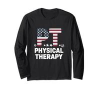 Occupational Therapy Patriotic 4th of July Celebration Desig Manga Larga