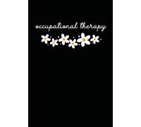 Occupational Therapy Retro Daisy: 6 x 9 Blank Lined Notebook Journal - Occupational Therapist Appreciation Gifts, Occupational Therapist Gift For Office Coworkers, Employees, Team, Adults, Boss