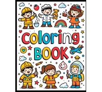 Occupations Coloring Book For Kids