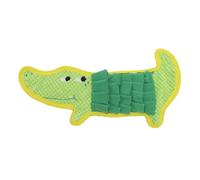 Occupiedpet Dog Sniffing Mat, Interactive Foraging Mat for Small to Large Dogs, Fleece Slow Feeder Puzzle Toy for Boredom Relief