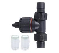 Occupiedpet External Aquarium CO2 Diffuser Atomizer Fish Tank Carbon Dioxide Refiner 12mm/16mm Pipe Compatible for Home Planted Aquarium